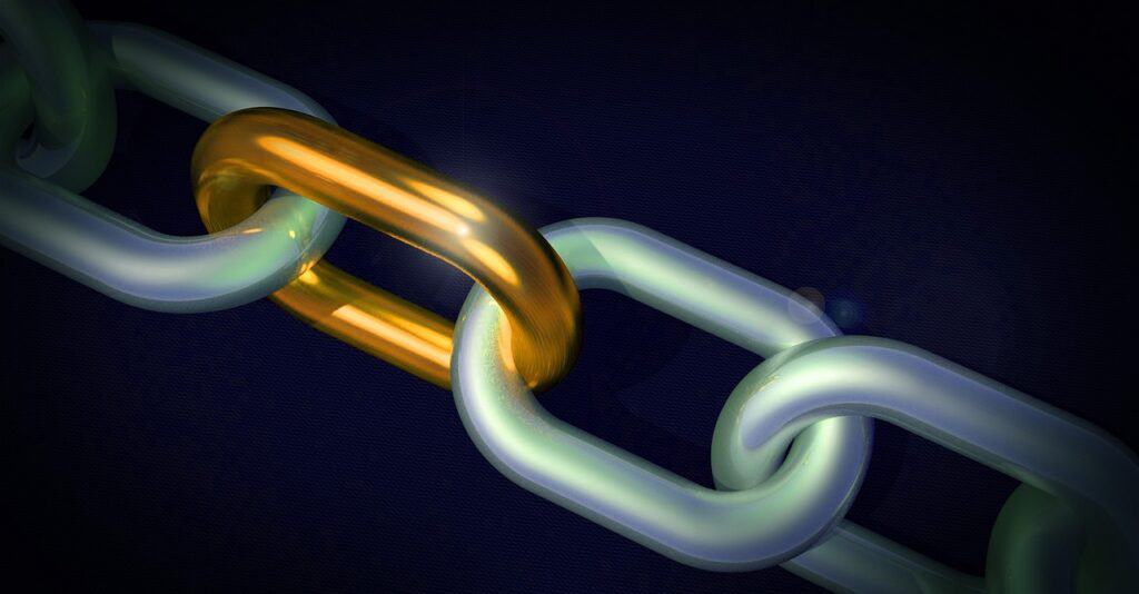 chain, chain link, connection