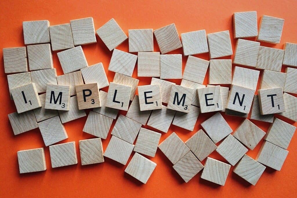 implement, do, implementation