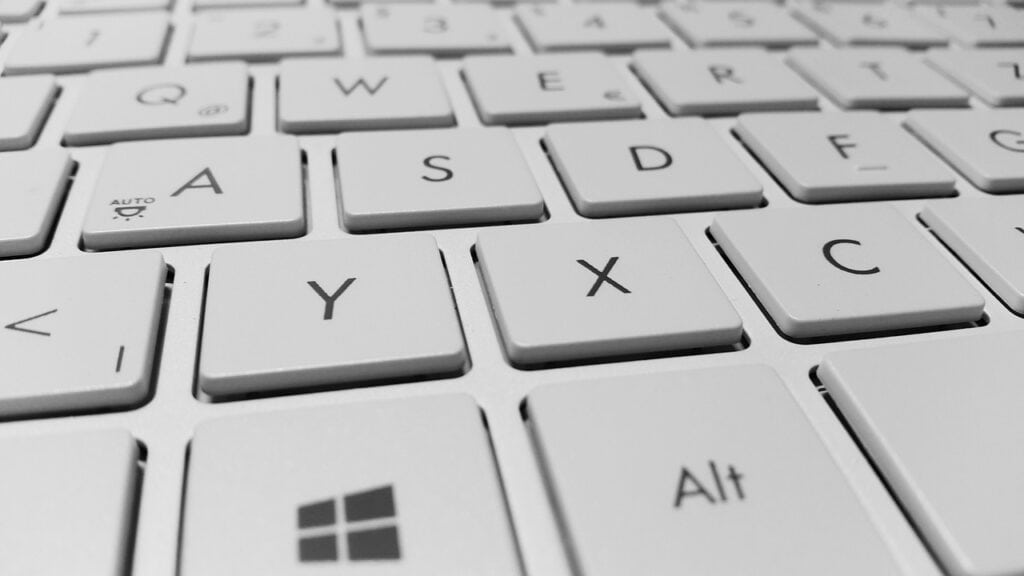 keyboard, computer, keys