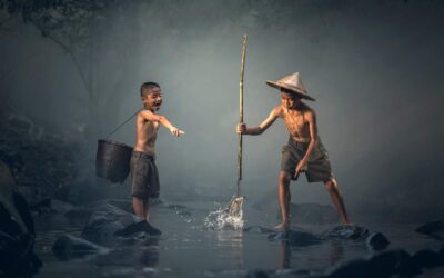 children, fishing, teamwork-1807511.jpg
