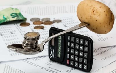 coins, calculator, budget