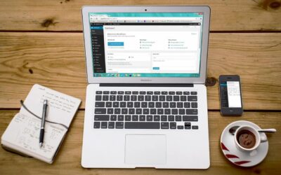 laptop, wordpress, wordpress design